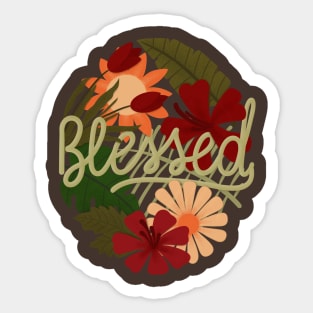 blessed Sticker